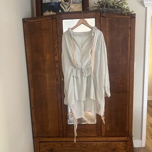 Magnolia Pearl Cream Embroidered Blouse